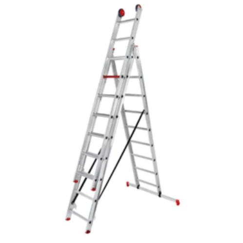 Ladder Altrex | Allround 3x12, Doe-het-zelf en Verbouw, Ladders en Trappen, Nieuw, Ladder, 4 meter of meer, Opvouwbaar of Inschuifbaar