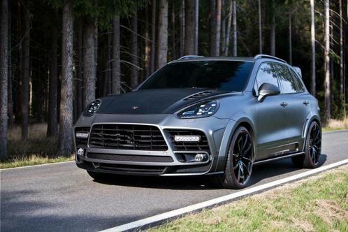 22" 23" Mansory Porsche Cayenne Facelift Wide Bodykit Carbon, Auto-onderdelen, Carrosserie en Plaatwerk, Bumper, Porsche, Voor