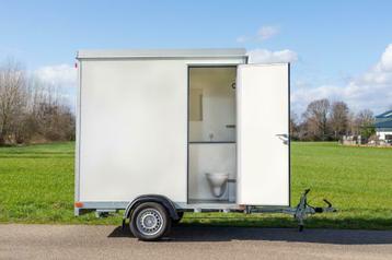 Te huur: mobiele badkamer met boiler