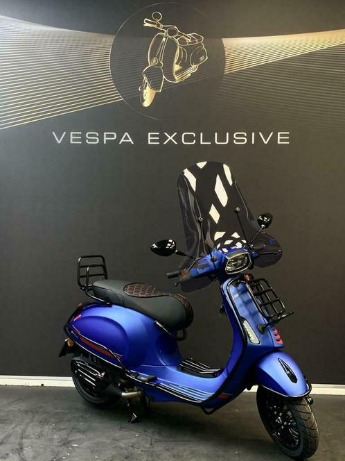 VESPA SPRINT S Euro 5 (BLUE VIVACE) Nieuw 2024 SNOR en BROM, Fietsen en Brommers, Snorfietsen en Snorscooters, Nieuw, Vespa, Ophalen of Verzenden