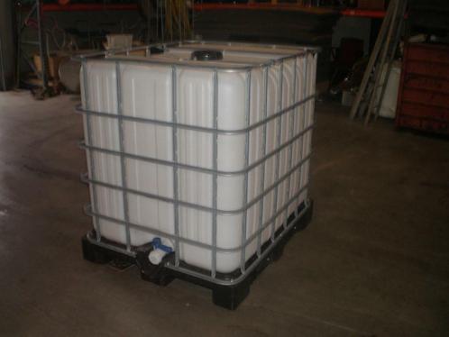 1000 liter IBC container regenton watertank watervat, Tuin en Terras, Regentonnen, Zo goed als nieuw, Overige materialen, 150 liter of meer