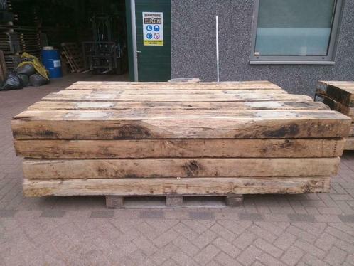 Oud hout, Doe-het-zelf en Verbouw, Hout en Planken, Gebruikt, Balk, Eiken, 250 tot 300 cm, 50 mm of meer, Ophalen