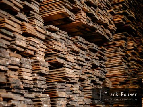 Oud hout voor o.a. dakbeschot, vloeren en wandbekleding, Doe-het-zelf en Verbouw, Hout en Planken, Gebruikt, Plank, Ophalen of Verzenden