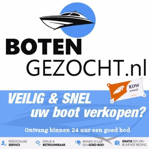 BOTENGEZOCHT nl - Direct een goede prijs voor uw sportboot!, Watersport en Boten, Speedboten, Zo goed als nieuw, Aluminium, Ophalen of Verzenden