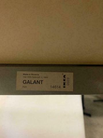 Ikea Galant - Instelbaar bureau met schroef 160x80xH62-82 cm - afbeelding 6 Ikea Galant - Instelbaar bureau met schroef 160x80xH62-82 cm - afbeelding 6
