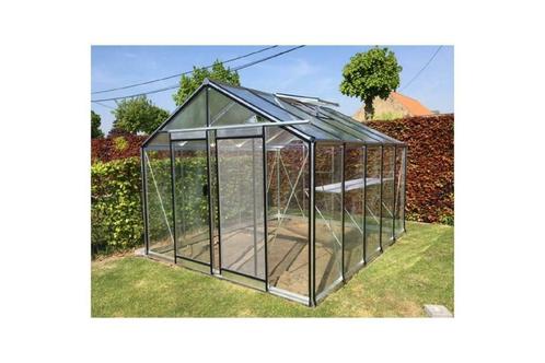 Tuinkas - R305- 11,35m2 - veiligheidsglas - 306x371cm, Tuin en Terras, Kweekspullen, Nieuw, Verzenden