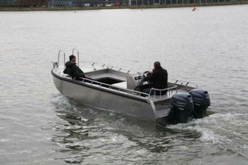 Aluminium werkboot model Scuba, 5,5 - 8 mtr. ook als tender.