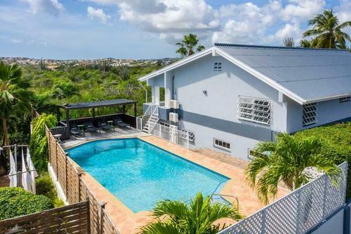 vakantiehuis huren Curacao (10 p) zeezicht en privé zwembad, Vakantie, Vakantiehuizen | Nederlandse Antillen, Curaçao, Landhuis of Villa