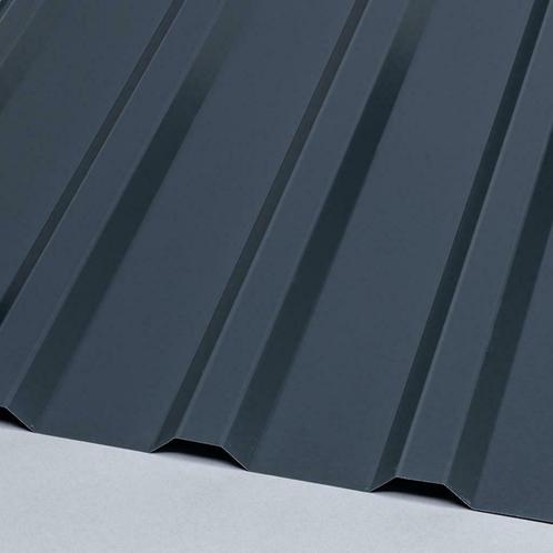 Damwand dakplaten antraciet grijs uit voorraad leverbaar, Doe-het-zelf en Verbouw, Dakpannen en Dakbedekking, Nieuw, Dakplaat of Dakpanplaat