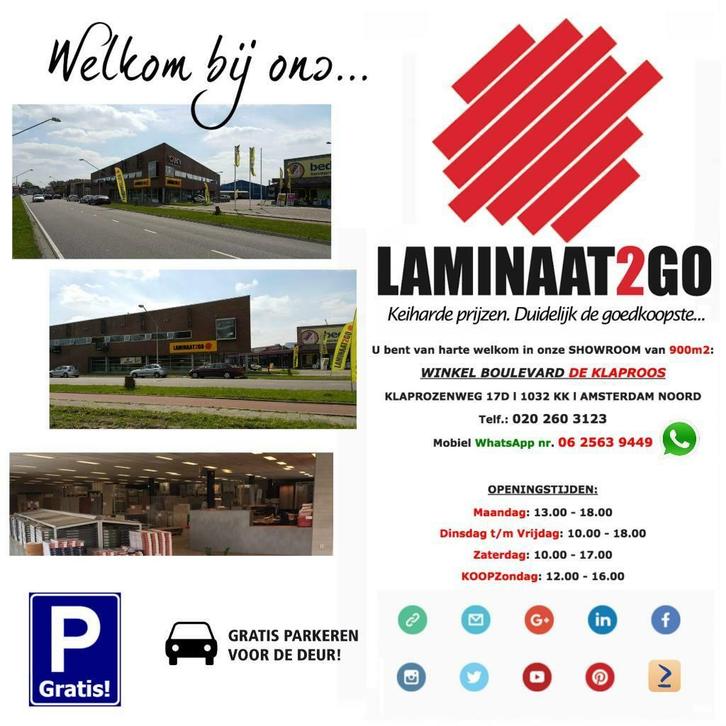 betaalbare en kwalitatief sterke laminaat- of pvc vloeren LAMINAAT-2-GO