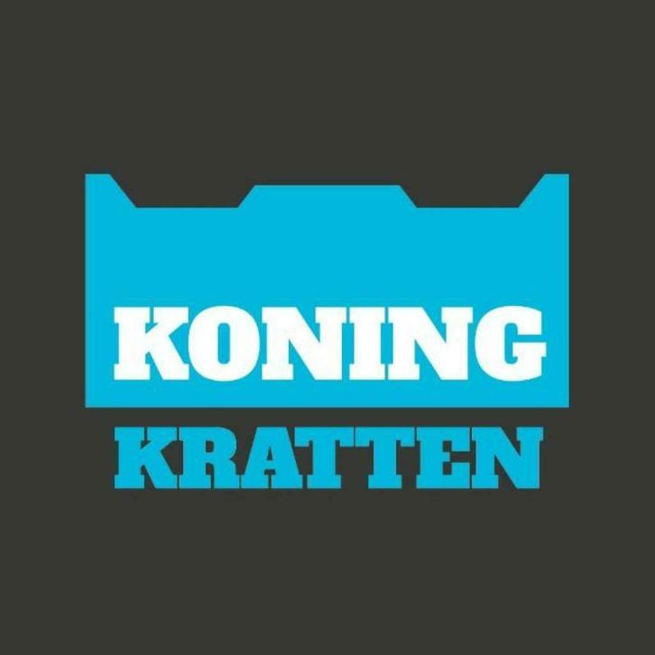 Wij leveren stevige en stapelbare kratten Koning Kratten