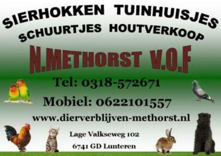 Alle dieren een mooi huis METHORST DIERVERBLIJVEN
