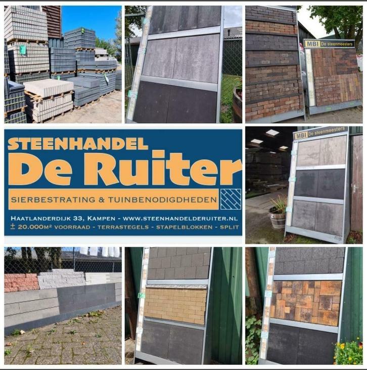 Prachtige betaalbare tuin en sierbestrating. Steenhandel de Ruiter
