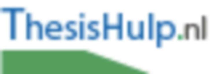 Scripties, van hulp to ghostwriting Thesishulp.nl & Partners