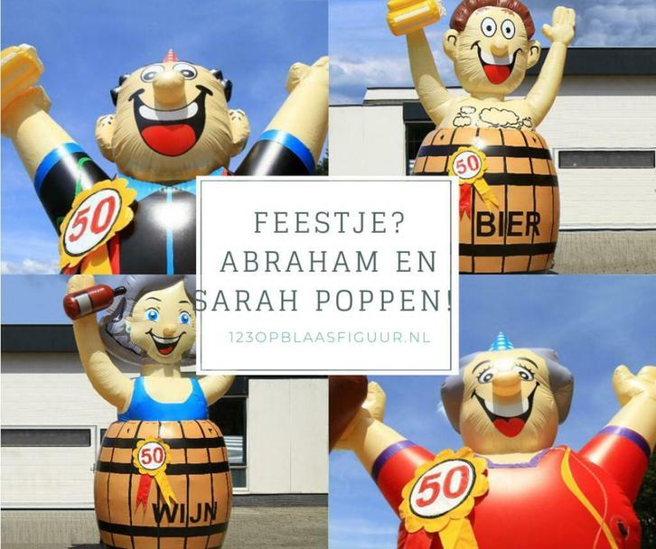 Service, betaalbaar en kwaliteit 123Opblaasfiguur