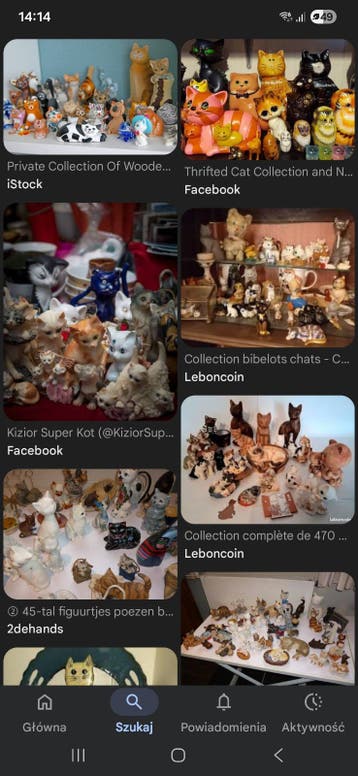 op zoek naar gratis kattenbeeldjes voor mijn verzameling