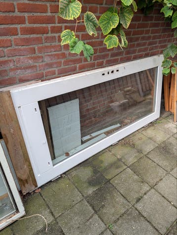hard houten tuindeur