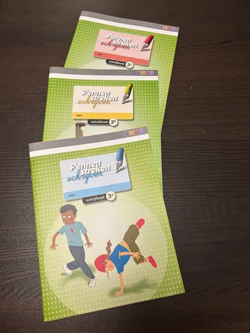 Schrijven groep 3 werkboekjes