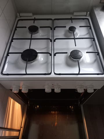 Fornuis met elektrische oven