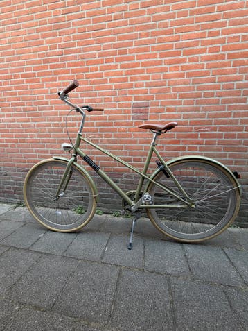 Veloretti fiets - Damesfiets - Olijfgroen - Zo goed als nieu