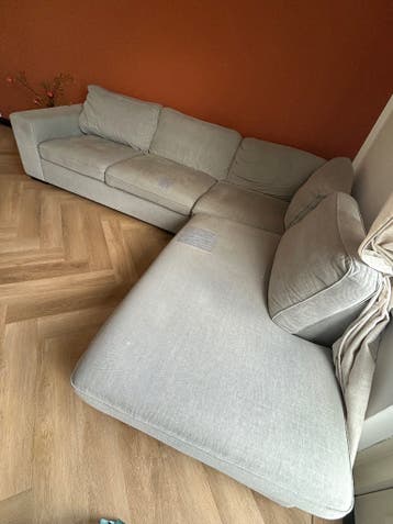 GRATIS WEL ZELF OPHALEN grijze hoekbank