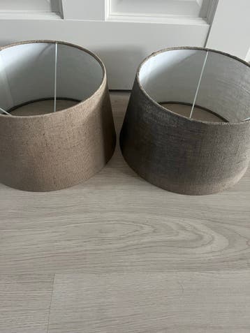 Rivièra Maison lampenkappen (2 stuks) - iets verkleurd