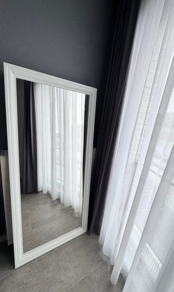 IKEA Spiegel Toftbyn Wit - 75 x 165 cm