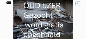 Gezocht oudijzer