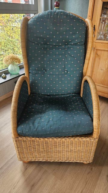 Rotan of rieten stoel
Kan naar smaak een