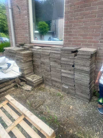 Gratis tuintegels