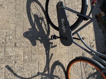 Oma damesfiets 28 inch met terugtraprem, verlichting en slot