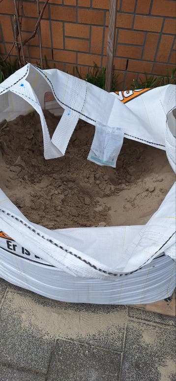EXCLUTON ophoogzand 0-2 mm (500-600kg) GRATIS AF TE HALEN