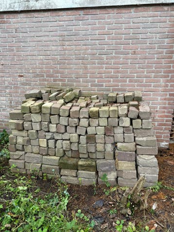 Oude boeren stenen/klinkers