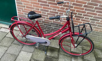 Container dames fiets opknappen