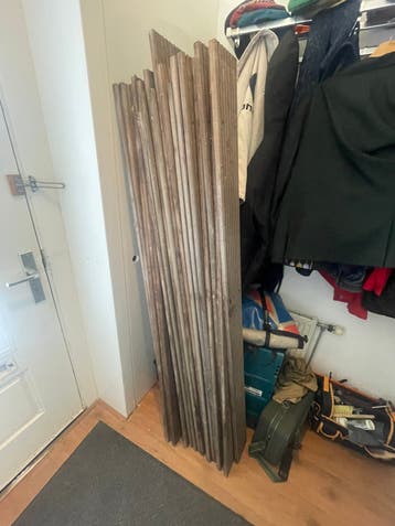 Hardhouten vlonderplanken