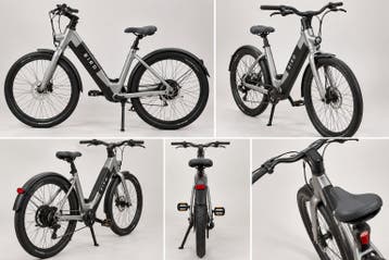 BIRD Elektrische Fiets – Grijs/Zwart