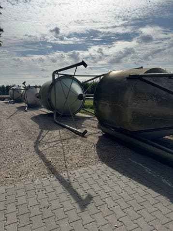 voer silo's 4 stuks gratis