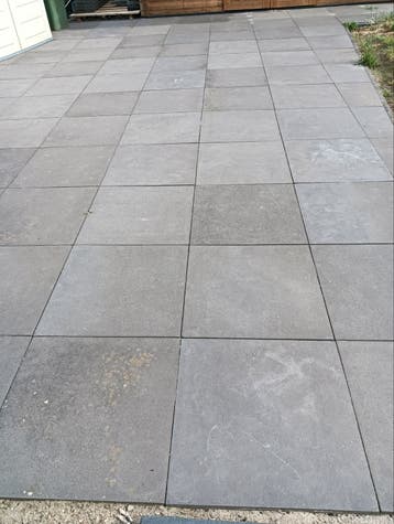 Terrastegels grijs - 60x60 cm