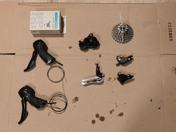 Gebruikte Shimano 105 5800 11-speed groepset