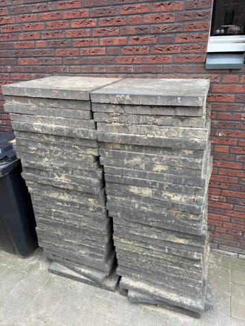 Betontegels 60x60x5 Antraciet 20M2
