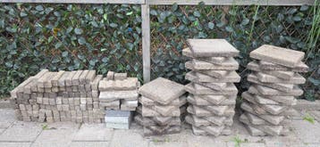diverse tegels gratis aftehalen.