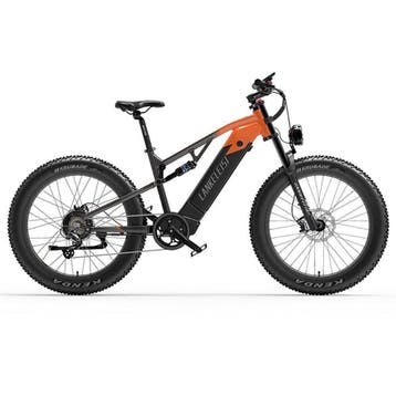 Fatbike met brede profiel banden