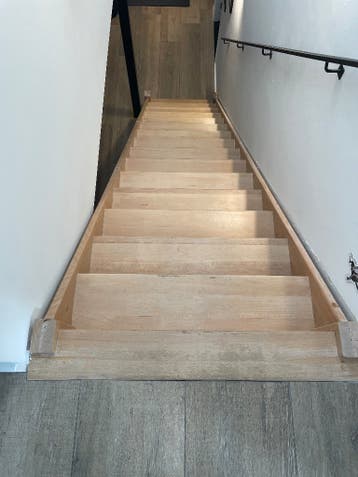 Beukenhouten trap