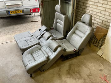 Interieur Volvo 940 station 1998 grijs leder