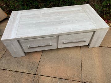 Gratis salontafel met lades - 135x67x40 cm