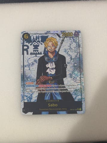 One Piece Card Game Sabo OP03-120 SEC (Secret Rare)