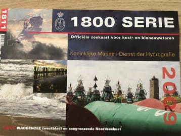 Officiele zeekaarten serie 1800