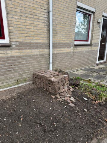 Gebruikte straatstenen/klinkers