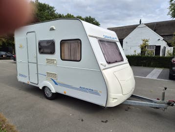 Caravelair Antares Luxe 375 voortent/fietsendrager Bovag 26