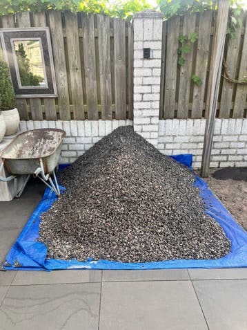 Basalt split antraciet grijs